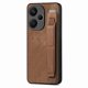 thumbnail image 3 of Funda Protectora con Correa para Xiaomi Redmi Note 13 Pro Plus Resistente a Golpes Marrón, 3 of 6