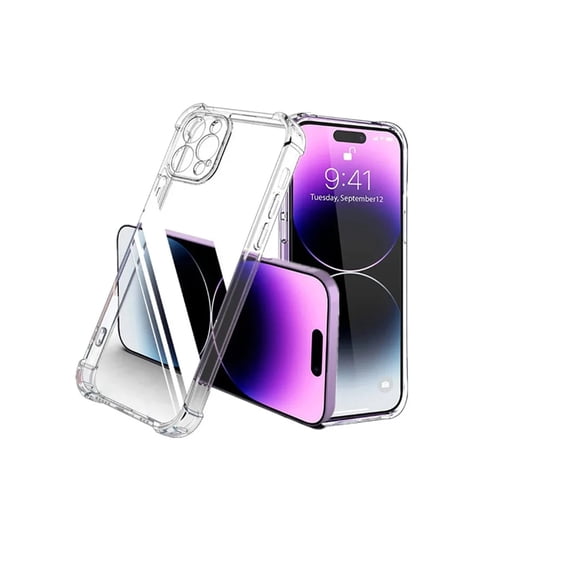 Carcasa Anti golpes Transparente Para iPhone 15 Pro