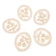 thumbnail image 5 of 5 piezas de encaje bordado parches apliques para ropa vestido decoración flor, 5 of 5