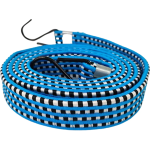 Genérico - Set 10 Cuerdas Elasticas Eslingas 1.5M Amarra De Carga Pulpo