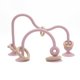 thumbnail image 1 of Trona de juguete Zeeloopbee con ventosas de silicona, color rosa, 1 of 8