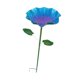 thumbnail image 1 of Comedero Para Pájaros De Jardín Resistente Con Soporte De Metal Para Jardín Césped Color Azul, 1 of 5