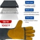 thumbnail image 4 of Guantes de soldadura TICONN, 40 cm, resistentes al calor, 538 °C XL, 4 of 6