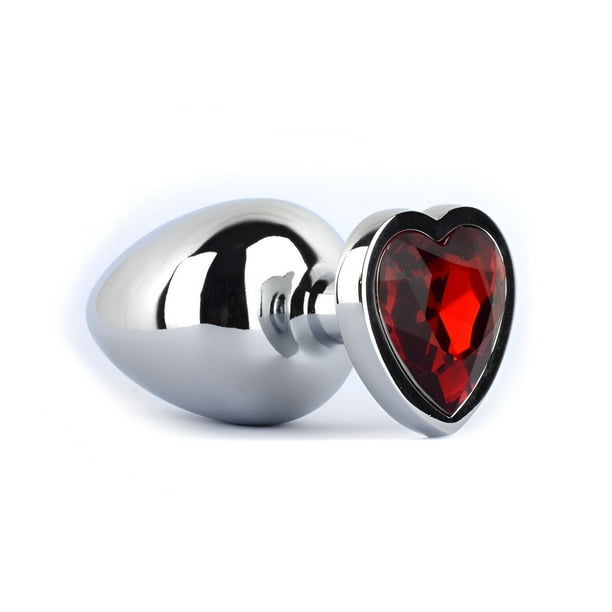 Plug Anal Joya Anal Corazn Rojo | Lider