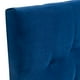 thumbnail image 2 of Respaldo 1,5 Plazas Felpa Azul Marino Cp Seve, 2 of 2