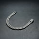 thumbnail image 5 of Pulsera de Eslabones de Cadena de 8 Mm para Hombre Transparente 5A+ CZ Pulsera de Diamante Simulado para Hombre Hipoalergénica Pulsera de Hombre de Plata Esterlina 925 16-21 Cm, 5 of 8