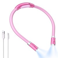 Lámpara De Lectura Luxjet, Lámpara De Lectura Para Cuello Y Luz Para Libros