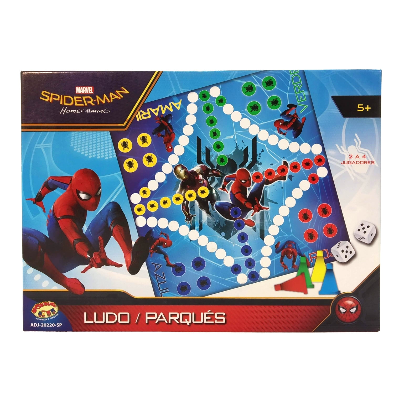 Toyng - Juego Ludo - Spiderman