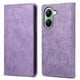 thumbnail image 5 of Funda tipo cartera con bloqueo RFID para Xiaomi Poco X7 Pro Con tapa abatible, portatarjetas, cierre magnético, TPU y soporte Morado, 5 of 6