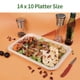 thumbnail image 4 of Bandejas desechables para alimentos AICHEF, paquete de 100 unidades, 35 cm, para hervir mariscos, 4 of 8