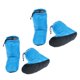 thumbnail image 4 of 2 Pares De Pantuflas De Plumón De Ganso Blanco Botines Cálidos De Invierno Azul M, 4 of 5