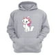 thumbnail image 1 of Polerón Canguro Gatos Aristócratas Gris Claro Talla L Unisex, 1 of 3