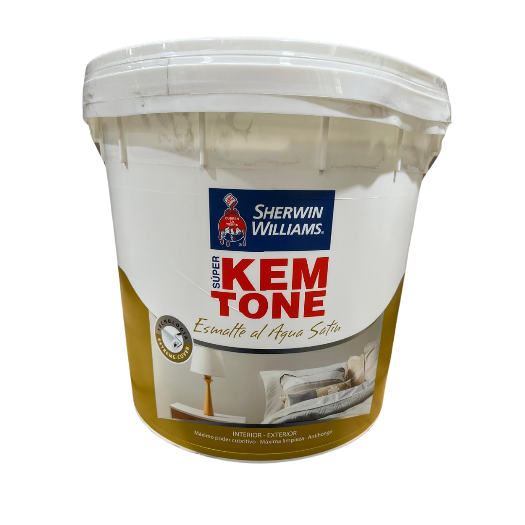 Sherwin Williams - Esmalte Al Agua Sherwin Superior Kem Tone Antihongos Tineta