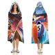 thumbnail image 3 of Turbo Manta Capa con Capucha Anti-Bolitas, Manta de Lana Ártica Suave, Manta Portátil de Felpa Ligera y Lujosa, Poncho para Siesta en Casa y Oficina, 100*130cm, 3 of 6