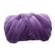 thumbnail image 2 of Chunky Yarn Crocheting Mantas DIY Jumbo Yarn Para Throw Pillow Alfombras Crochet Deep Violet, 2 of 5