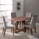 thumbnail image 2 of Comedor Avena 135 Cm + 4 Sillas Megan Gris, 2 of 13