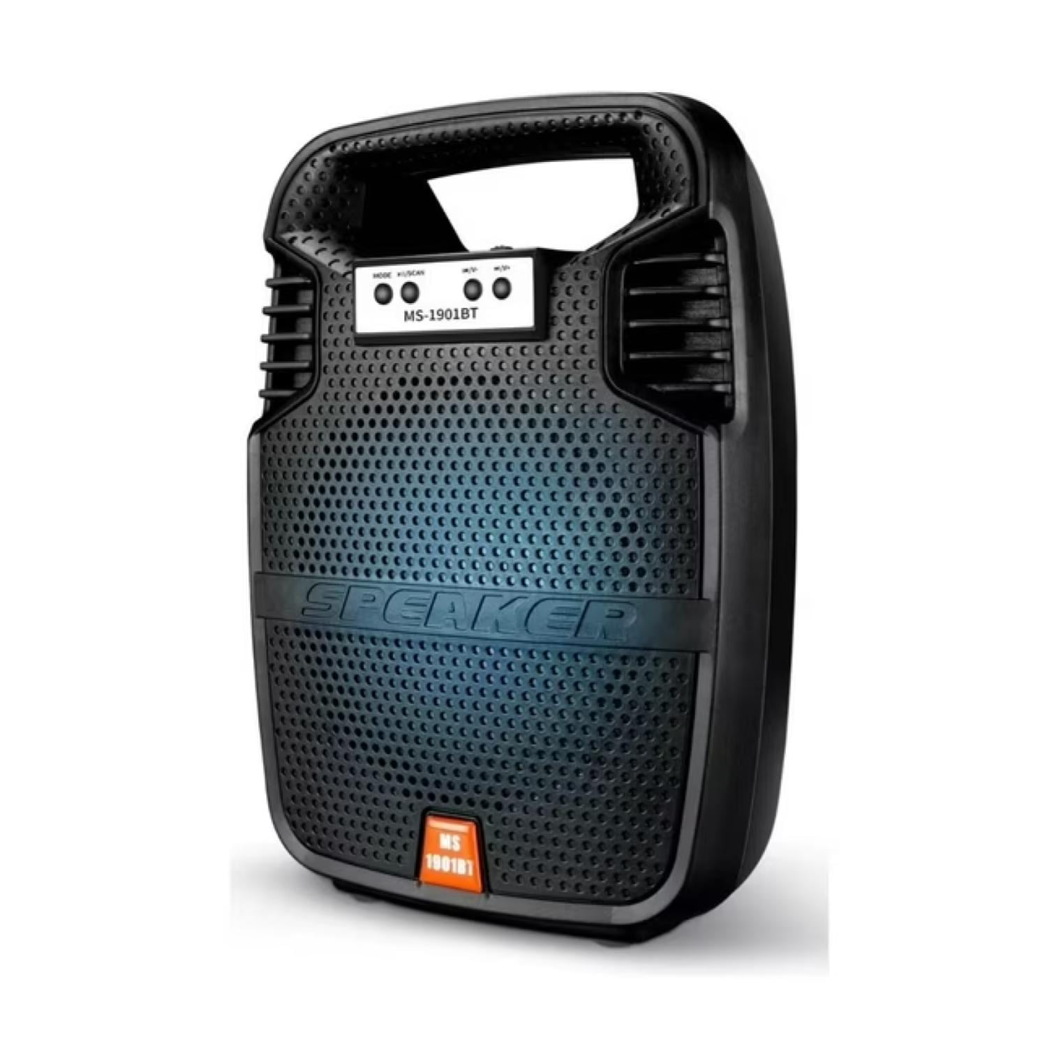 Total E-commerce - Parlante Portatil Bluetooth Recargable 20w Negro Ms-1901bt