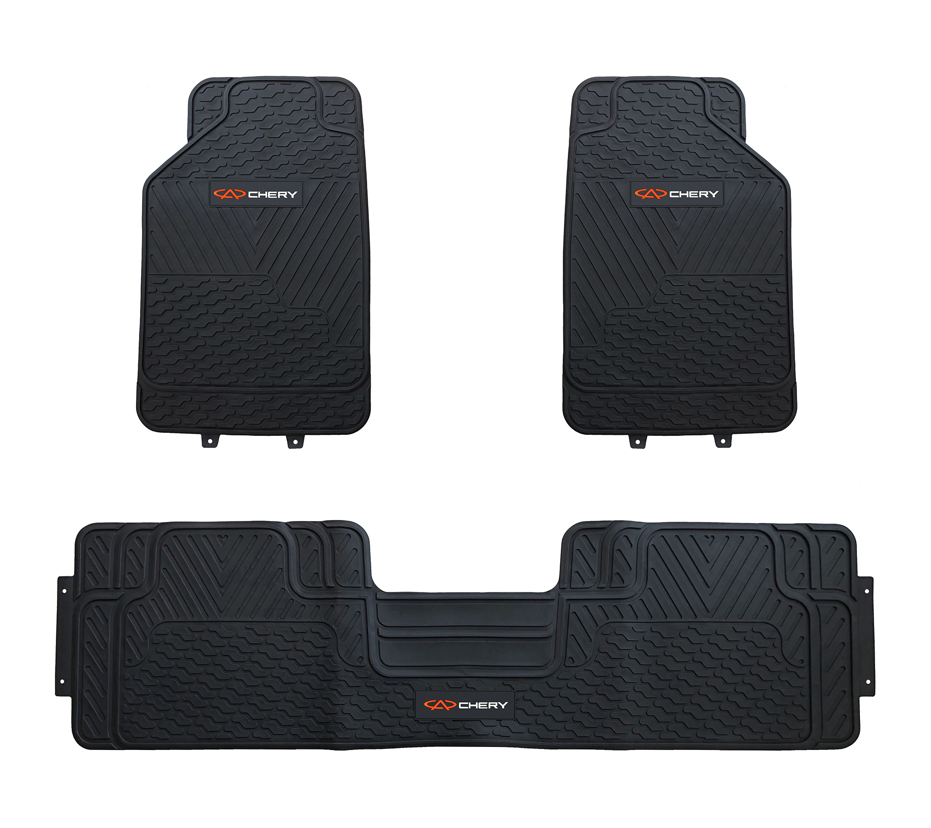 Jj Group - Pisos De Goma 3 Piezas Chery Para Vehículos