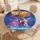 thumbnail image 4 of Mantel Ajustado Redondo Desmarcar Regreso al Futuro 150 cm, 4 of 6