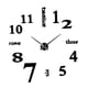 thumbnail image 4 of Reloj De Pared DIY Reloj Digital Pegatina Acrílico Calcomanía Para Decoración Del Hogar Oficina Grande Negro, 4 of 5