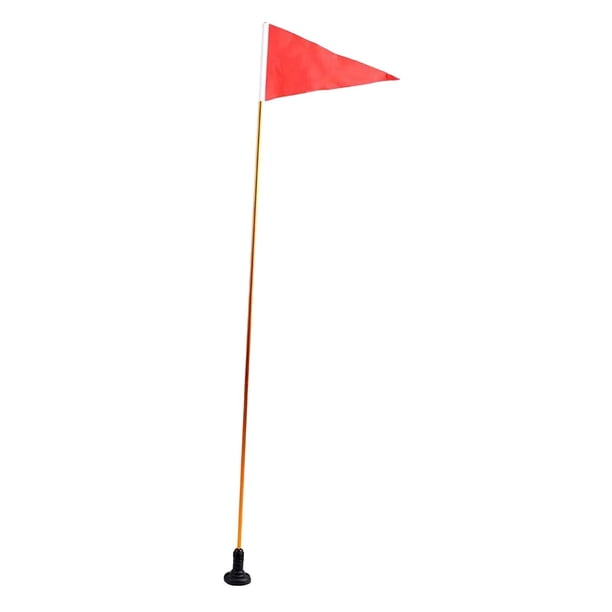 Bandera de seguridad para Kayak de 4 pies, accesorios de Base de bandera de barco de seguridad, fácil instalación, bandera de Kayak, montaje en pista,