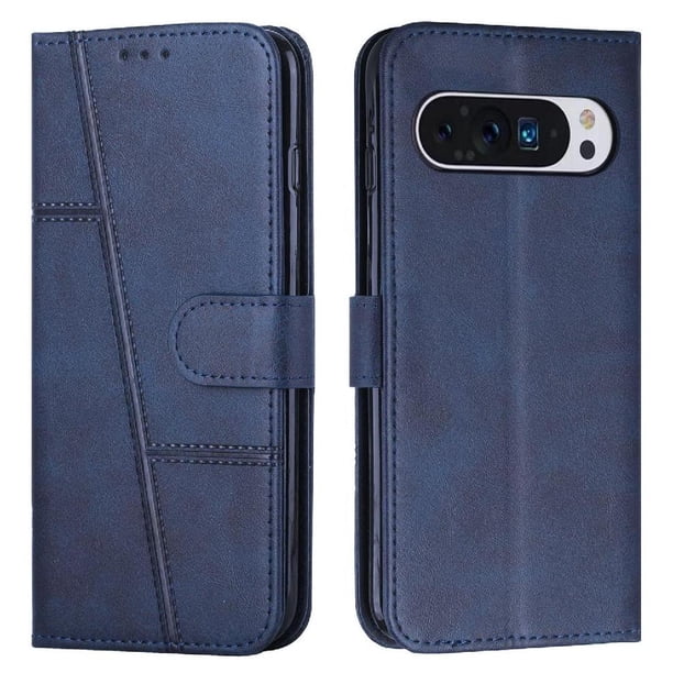Funda Flip Para Google Pixel 9 Pro – Carcasa Delgada Y Resistente A Impactos Con Soporte Para Uso Diario Y Profesional
