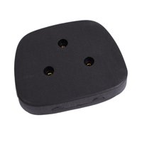 Magideal - Almohadilla De Respaldo Para Barra Sissy De Motocicleta, Almohadilla De Cuero Desmontable, Almohadilla De Respaldo Trasero, Cómoda Para Bicicletas Elé