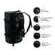 thumbnail image 3 of Bolso Deportivo Impermeable Duffel 30 lts Lhotse negro Talla única, 3 of 8