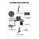 thumbnail image 4 of Escritorio Gamer Con Luces 140x60x73cm Negro By LuBabycas, 4 of 6