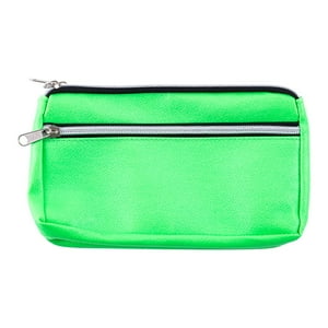 Adix - Estuche Escolar Triple Cierre Verde Neon