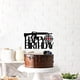 thumbnail image 5 of Cake Topper Dxsdgetue Gun para fiesta de cumpleaños, color negro, purpurina, 5 of 8