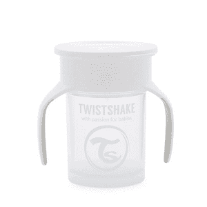 Vaso 360 Twistshake - Blanco