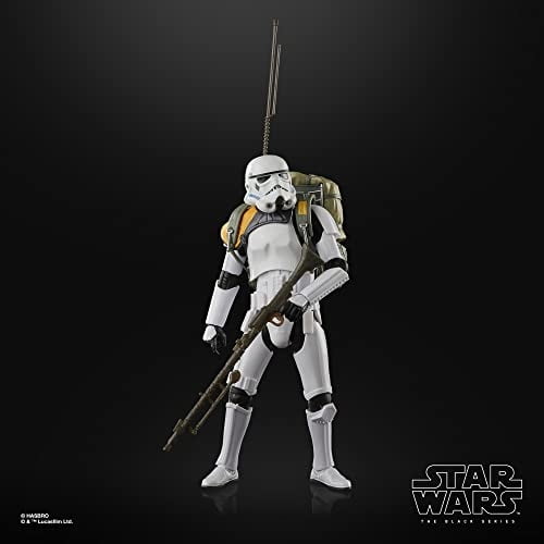 Star Wars The Black Series Stormtrooper Jedha Patrol Juguete de 6 pulgadas-Escala Rogue On Star Wars Star Wars