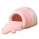 thumbnail image 2 of Honey Pot Pet Cat Bed Soft Cave Nest Cama Para Dormir Perrera Con Tapete Rosa, 2 of 5