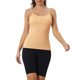 thumbnail image 1 of INSPIRE CHIC Camisola de Mujer Regreso a Clases con Sujetador Incorporado Acolchado Tirantes Ajustables sin Mangas Tops S Beige, 1 of 5
