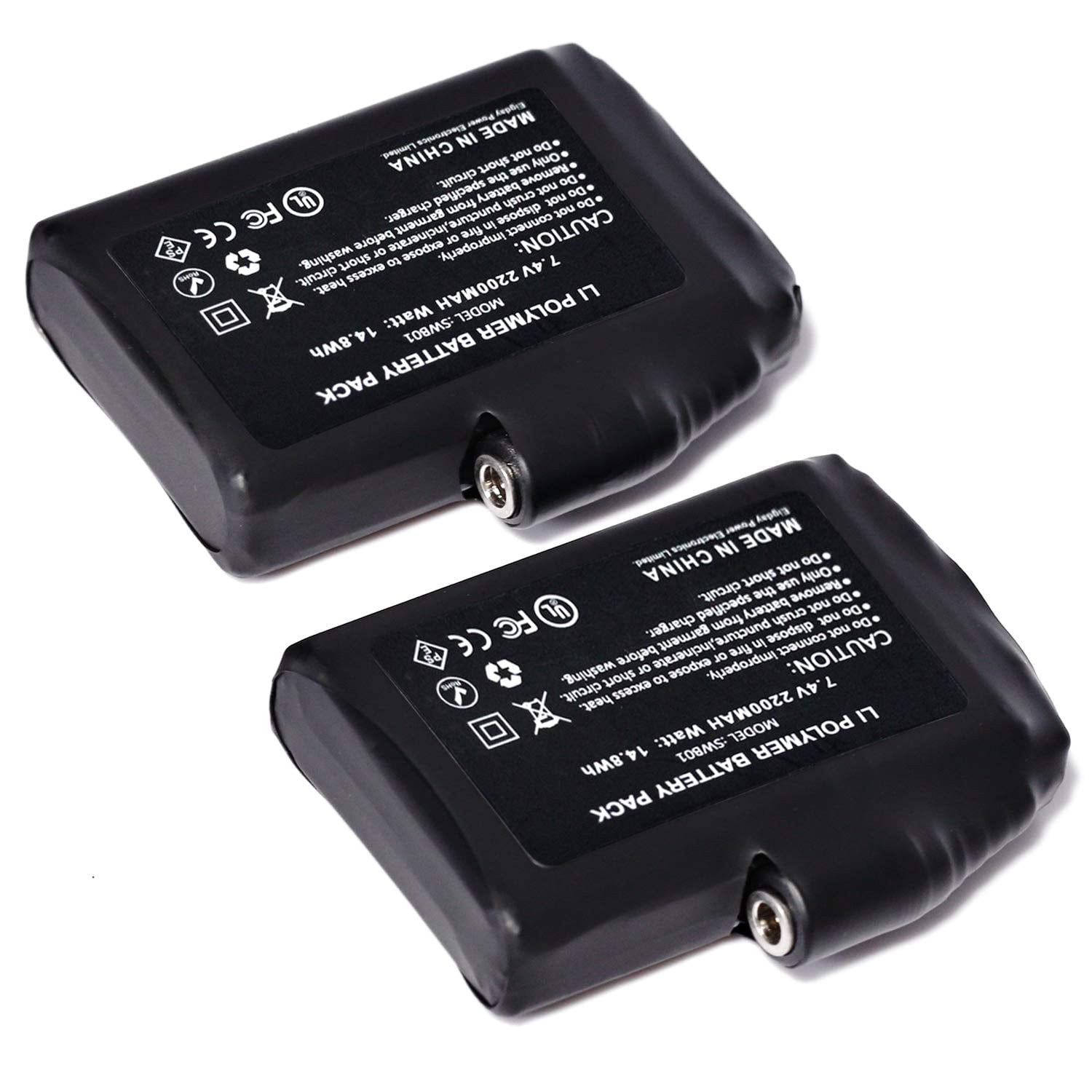 Baterías Recargables Savior Heat Swb01, 7,4 V, 2200 Mah, Polímero De Litio