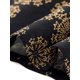thumbnail image 5 of Agnes Orinda Vestido Maxi Boho de Talla Grande para Mujer, Estilo Escolar y Universitario, con Estampado, Cuello Redondo, Manga Larga, Cinturón, Casual, Línea A, Fluyente, Talla 2X, Negro, 5 of 6