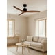 thumbnail image 3 of Ventilador de Techo Aviador Nogal Ajustable 52” PRIMATERM, 3 of 10