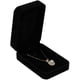 thumbnail image 3 of 2 cajas para collares, caja de regalo de terciopelo para colgantes, cajas de exhibición de joyas de cadena larga, estuche negro para collares, para compromisos, bodas, Navidad, Acción de Gracias, rega, 3 of 7