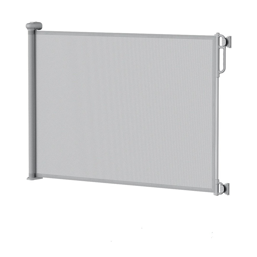 Momcozy - Puerta Retráctil De Seguridad Para Bebés Gris