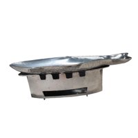 Bothyi - Bandeja Para Asar Pescado A La Parrilla, Bandeja Portátil Para Servir Pescado Para Filetes De Postre Sashimi