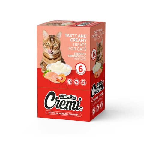 Naturalistic - Caja De 30 Und Cremi Salmón Y Camarón