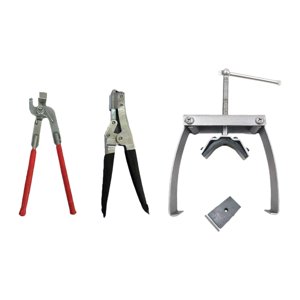 Ioensy - Juego De 3 Alicates Para Reparación De Radiadores, Herramienta De Cabezal De Cierre De Alta Eficiencia