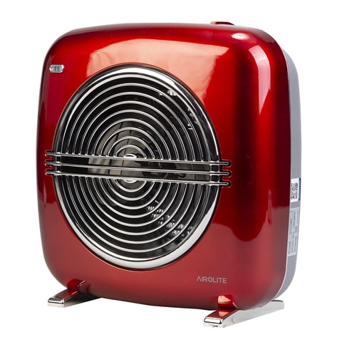 Airolite - Termoventilador Ht Retro 2000R 2000W Rojo