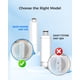 thumbnail image 3 of Filtro de agua para refrigerador Filterlogic FL-RF27, paquete de 3, 3 of 9