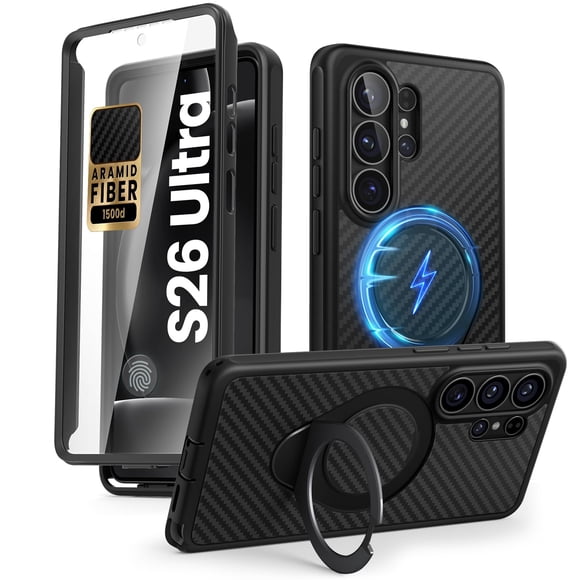 Funda i-Blason para Samsung Galaxy S26 Ultra con MagSafe y fibra de aramida