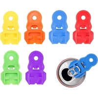 Xinqihang - Abrelatas Manuales, 6 Piezas, Abrelatas Manual Fácil De Usar Para Bebidas Familiares, Protector De Bebidas, Abridor De Latas De Lata Para Refrescos, Cervezas Y Refrescos.