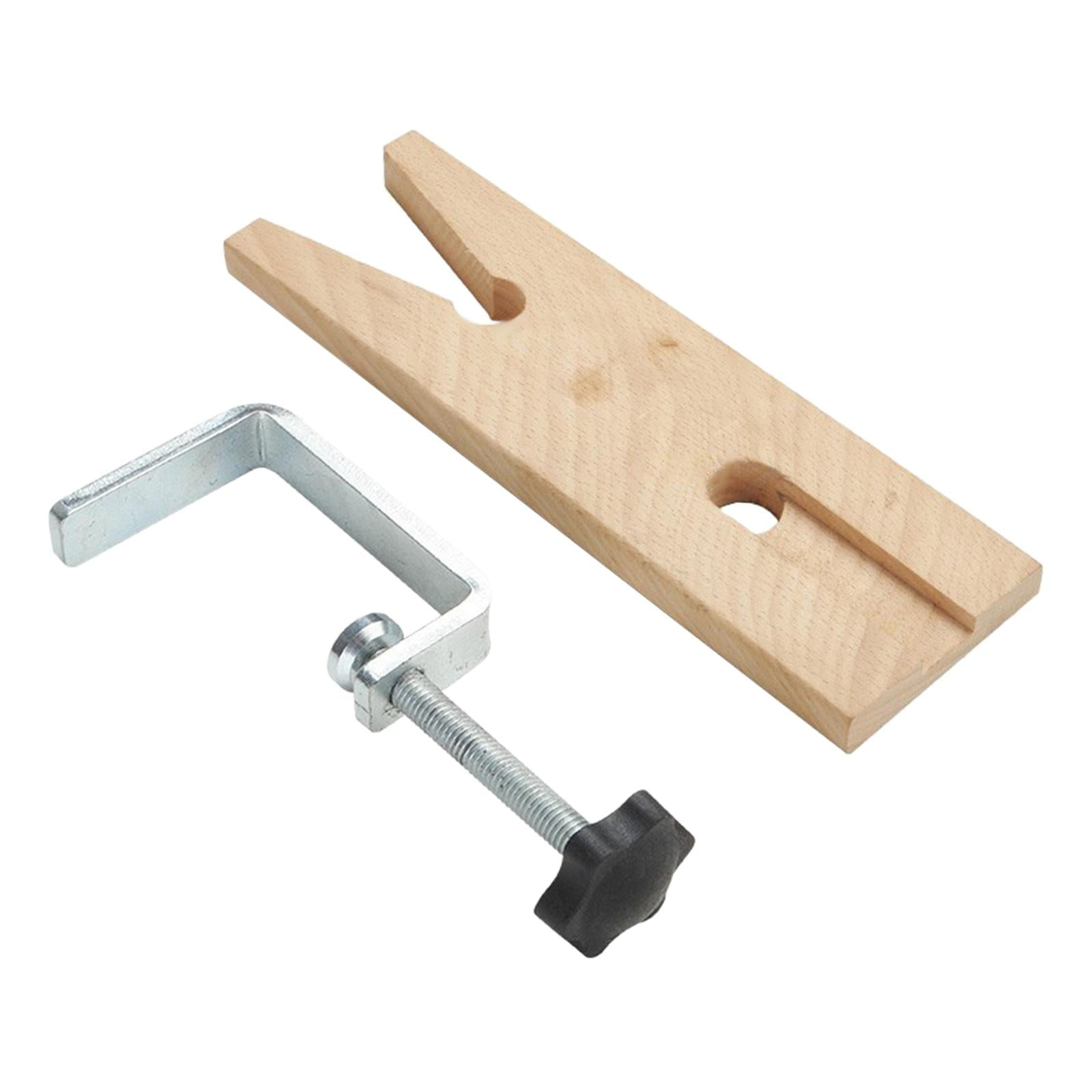 Magideal - Abrazadera De Banco, Herramienta De Sujeción Para Joyería, Ranura En V Ajustable, Banco De Carpintería Para Fabricación De Joyas, Punzonado, Limado, A Estilo A