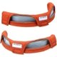 thumbnail image 1 of Cinta para sudor de casco Jedaful 2 unidades con amortiguación de aire - Naranja, 1 of 9