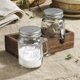 thumbnail image 2 of Salero y pimentero MosJos Mason Jar, tarro vintage de vidrio, 150 ml, 2 of 6